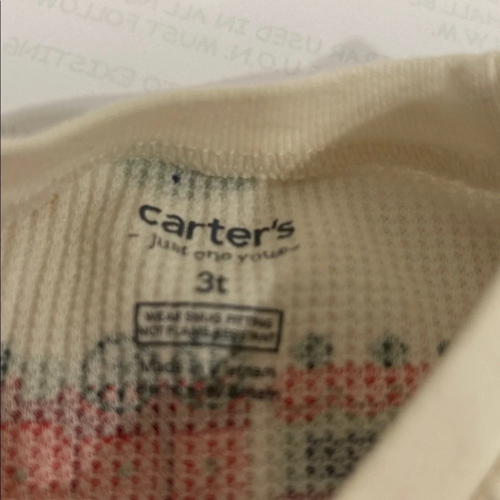 Carter’s Festive Kids Pajamas with Holiday Print